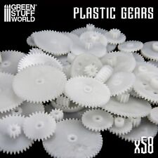 58x PLASTIC COGS and GEARS