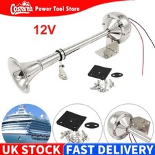 12V Single Trumpet Horn Marine