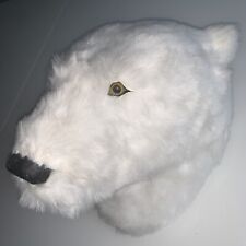 White Polar Bear Head Wall Hanging Decoration