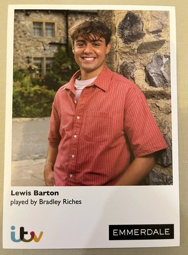 Itv emmerdale lewis barton - itv,