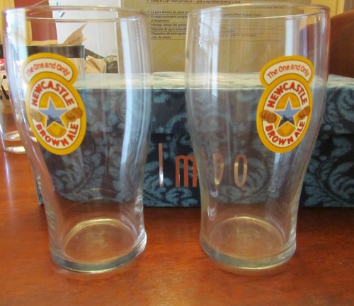 Newcastle brown ale pint - newcastle,