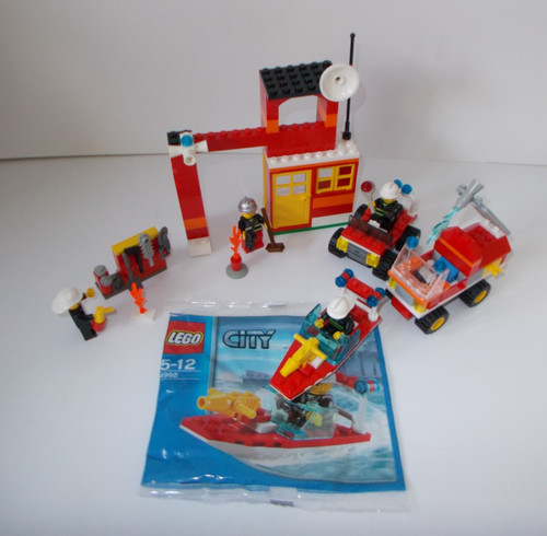 Lego fire station 6191 5613 - lego, &