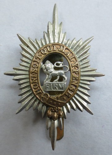 Military metal cap badge - bi-metal,