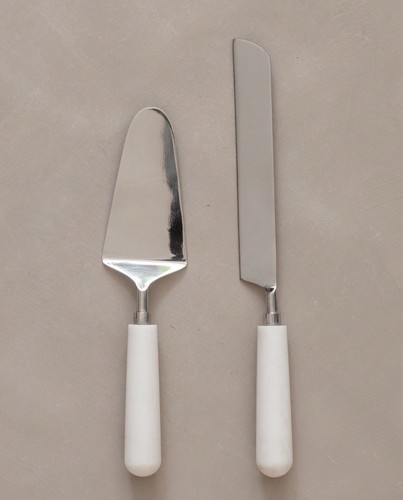 Wedding cake knife and server - cake,