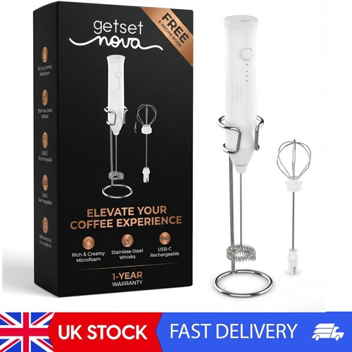 Rechargeable milk frother - milk,