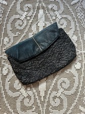 1940's Vintage Black & Navy