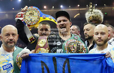 OLEKSANDR USYK VS TYSON FURY PHOTO PRINT MAY 2024 HEAVYWEIGHT CHAMPION BOXING c