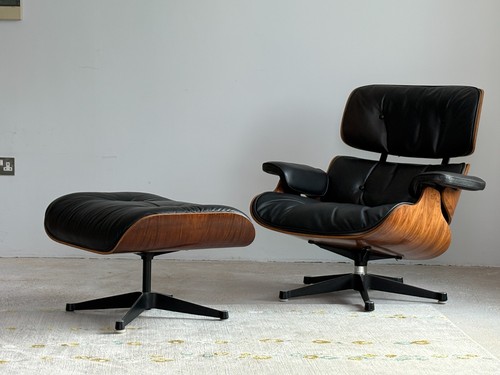 Eames lounge chair - &, ottoman