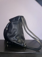 Faith Black Faux Leather