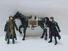 BBC Robin Hood Guy Of Gisborne , Little John & Horse Action Figures  2006 No Box