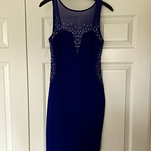 Lipsy blue sweetheart mesh - lipsy,