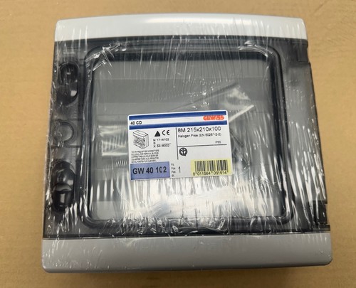 Gewiss gw40102 smooth wall - gewiss,