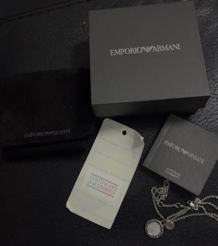 Emporio armani silver pavé - emporio,