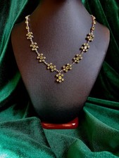 peridot necklace sterling