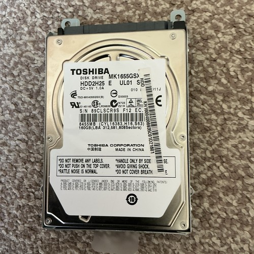 Toshiba mk1655gsx 160gb sata - 160gb,
