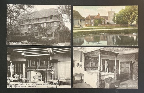 Vintage kent postcards job - vintage, lot