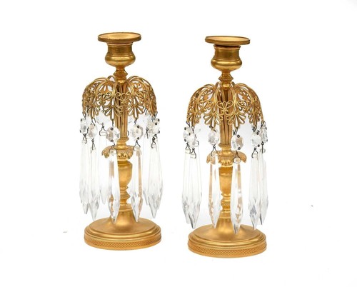 Pair gilt bronze - gilt, table