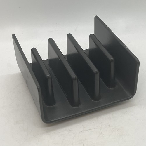Gray desk top office organizer - top,
