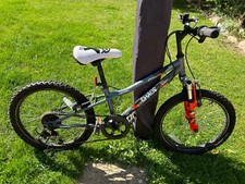 Apollo Halfords Chaos Junior Mountain Bike 20" Wheel In Grey Great Condition