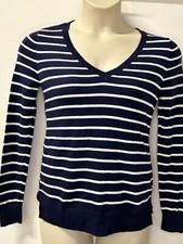 GAP Ladies Navy & White Stripe