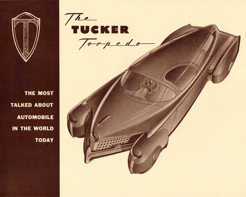 Tucker torpedo brochure - brochure, 1947