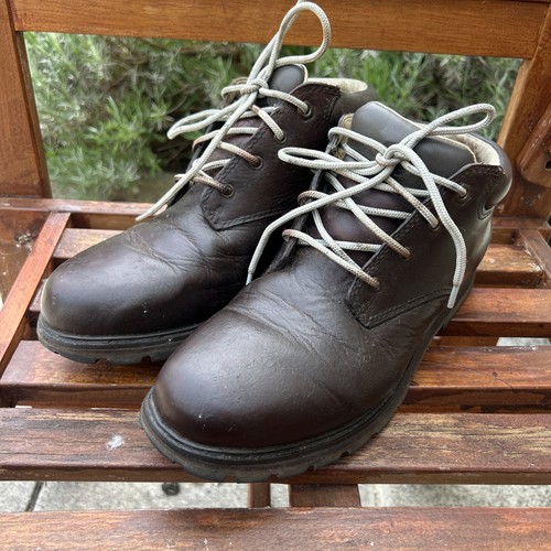Brasher brown leather - lace, up