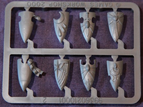 High elf shield sprue - high,
