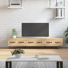 Modern Wooden Low Wide 60 Inch