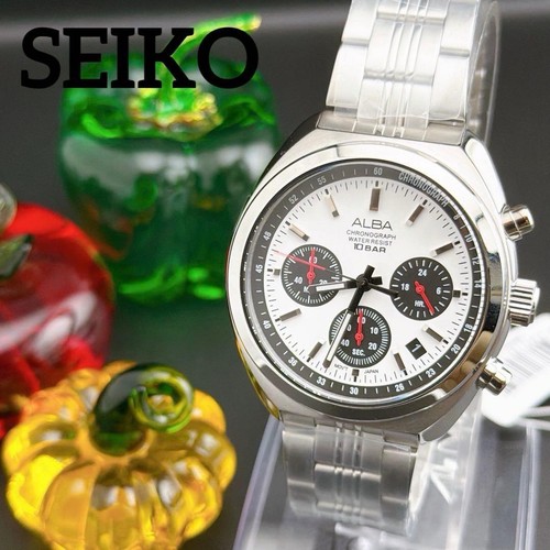Seiko chronograph panda - seiko,