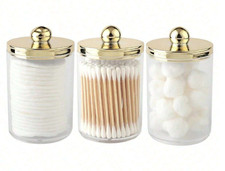 Clear Acrylic Cotton Pad Ear