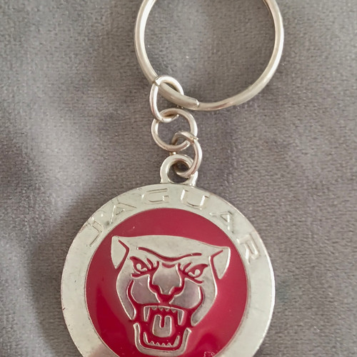 Jaguar keyring red - jaguar,