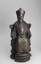 Bronze look chinese emperor - look,