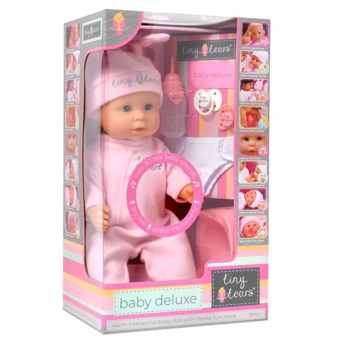 Tiny tears baby deluxe - tears,