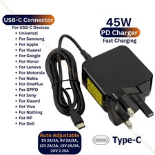 For Acer Chromebook Spin 311 CP311-3H-K42N USB-C 45W Charger Type C AC Adapter