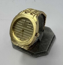 NY London Mens Wrist Watch PI-7717 Nickel Safe Gold