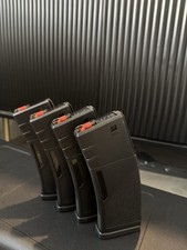 Krytac Airsoft M4/AR 15 Mid Cap 150 Round AEG Magazine x 4