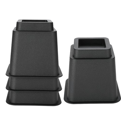 New 4pcs 5in furniture raisers - new,
