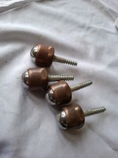 4 Vintage Steel Ball Wheels