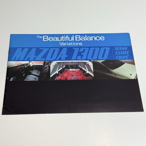 Mazda 1300 14p brochure - 1300,