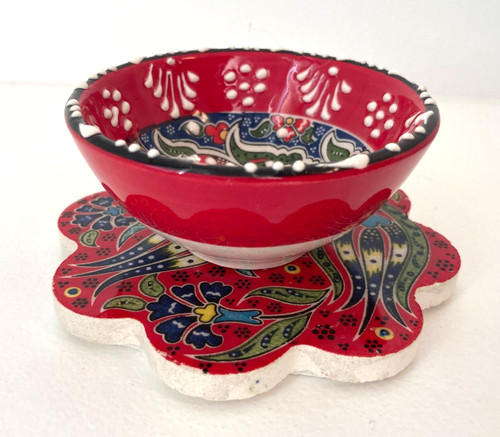 Hand painted ceramic spanish - hand,