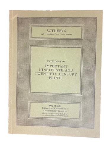 Sotheby catalogue of - catalogue,