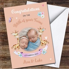 Congratulations Birth Twins