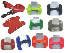 SECURITY RED lanyard Neck