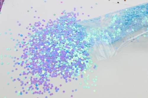2mm chunky cosmetic hexagon - chunky,