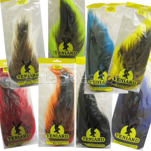 Veniard fly tying - buck, tail