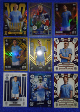 10 July MANCHESTER CITY MATCH ATTAX 2025 VARIOUS - PHIL FODEN, HAALAND...