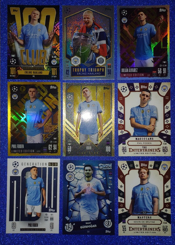 Manchester city match attax - manchester,
