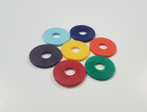 Mixed colours nylon - colours, plastic