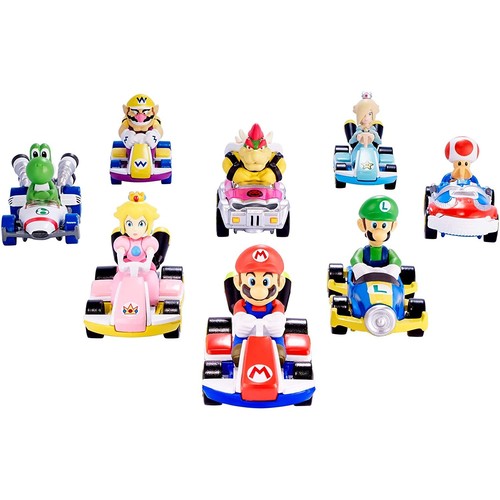 Hot wheels mario kart - mario, (one