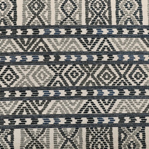 Blue tribal aztec fabric kilim - tribal,